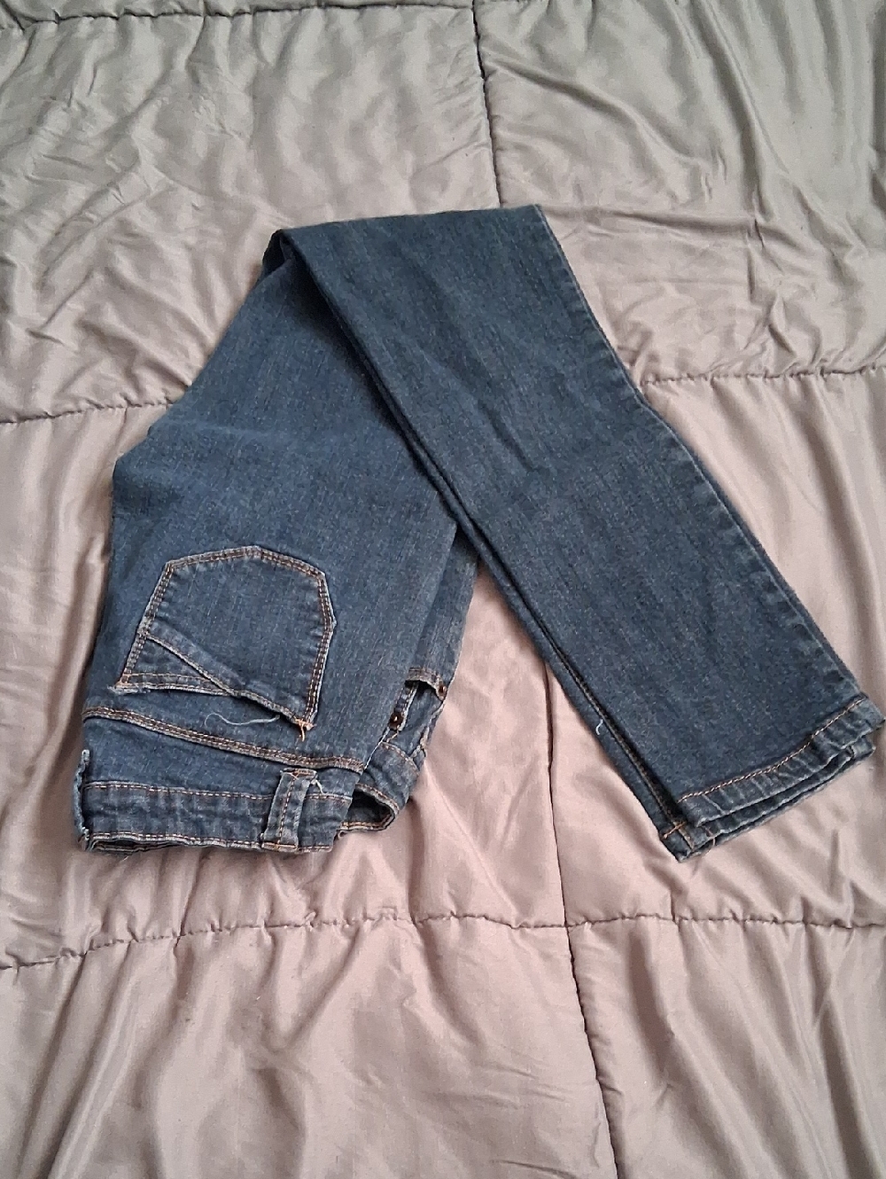 Blue Asphalt Women's Skinny Jeans in Dark Blue